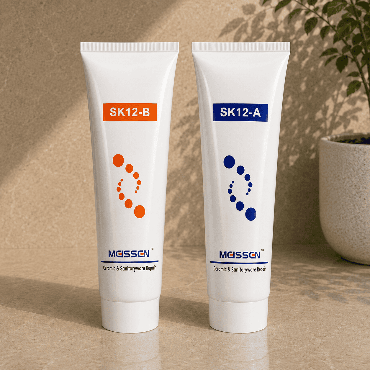 A-B TUBE FOR GLAZE REPAIR