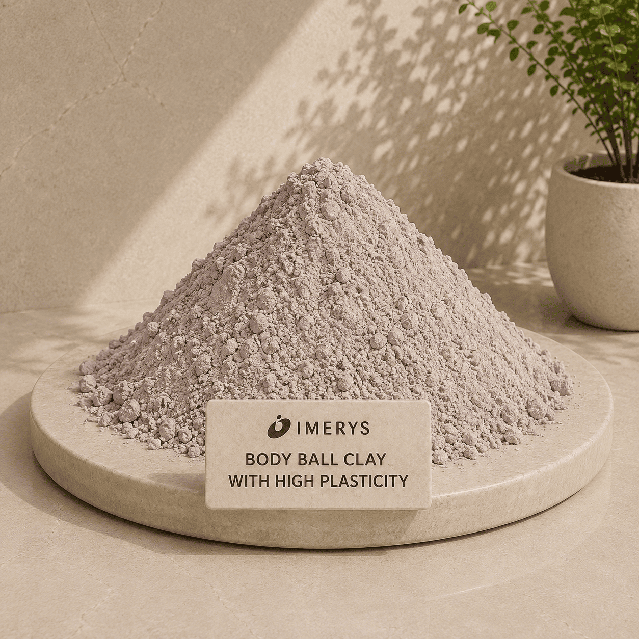 IMERYS’ BODY BALL CLAY WITH HIGH PLASTICITY