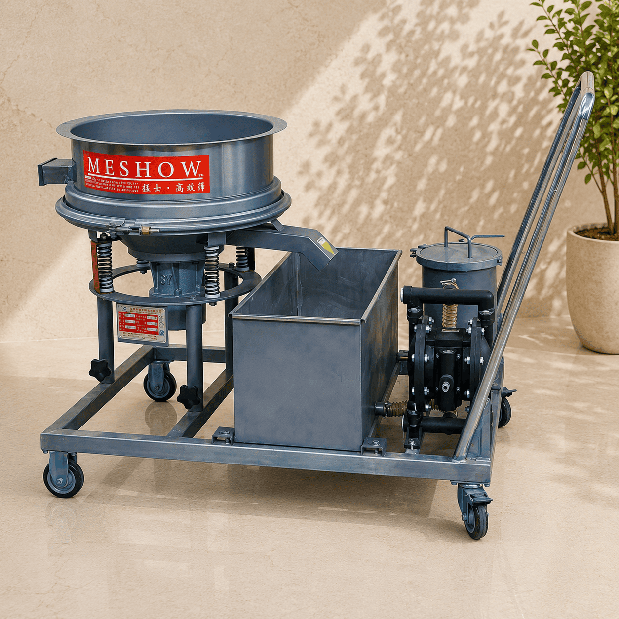 VIBRATING SIEVE(Combine With Pump)